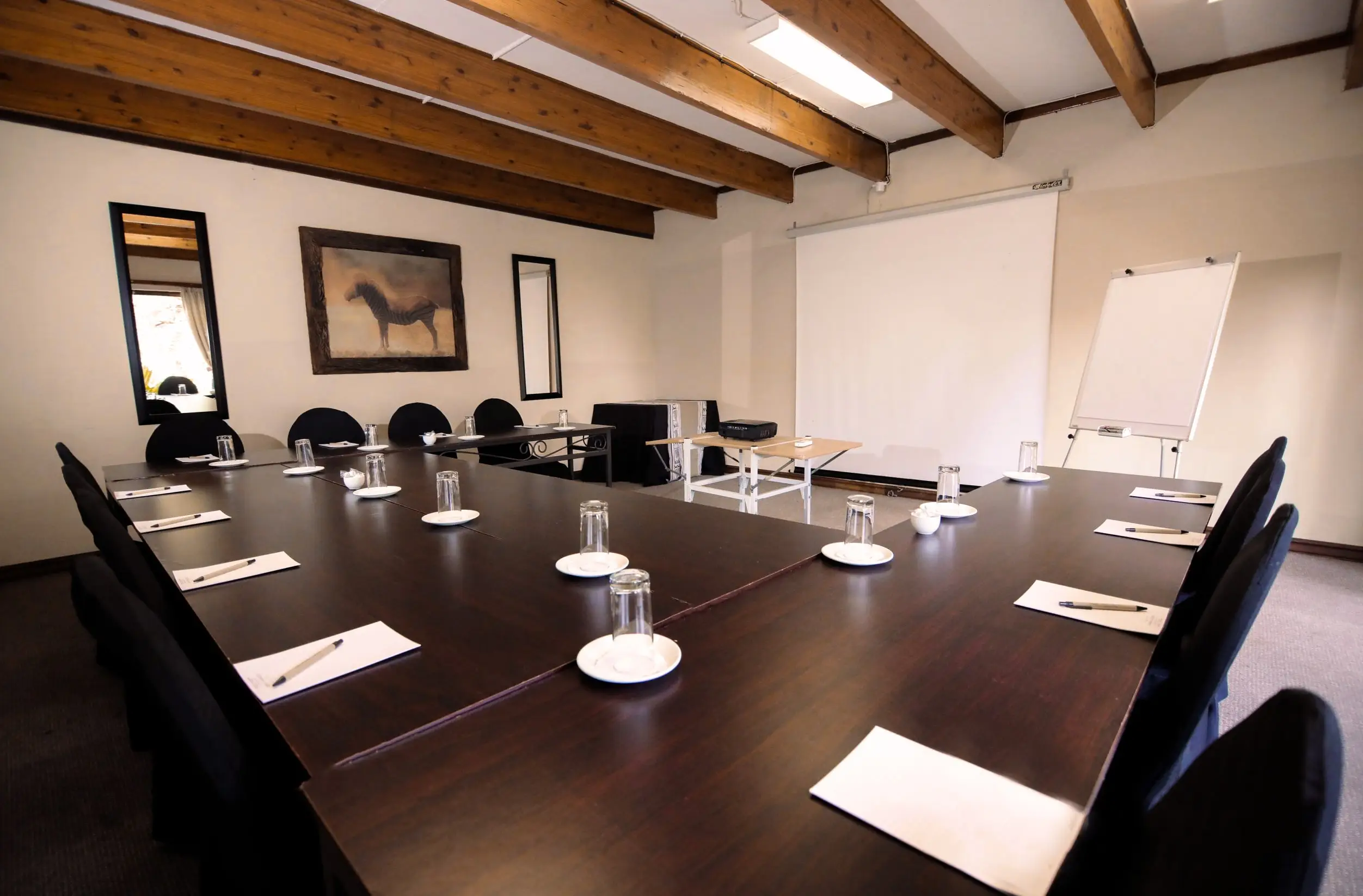The Zebra conference room